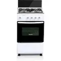 Haeger Gc-sw5.005d 50 Cm Gasskomfyr Med Ovn 4 Brennere