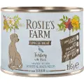 Rosie's Farm Single Meat Senior 6 x 195 g - Kalkun og ris