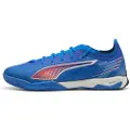 Puma ULTRA 6 PRO COURT Futsal Boots Unisex, Shoes, Ultra Blue/White/Glowing Red, 39