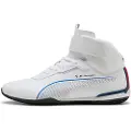 Puma BMW M Motorsport Neo Cat 3.0 Mid Sneakers Unisex, Shoes, White/Cool Cobalt, 38.5