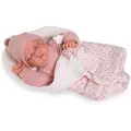 Antonio Juan Nyfødt Luna Med Teppe Babydukke 42 Cm