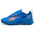 Puma ULTRA 6 PLAY TT Football Boots Kids, Shoes, Ultra Blue/White/Glowing Red, 35.5