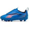 Puma ULTRA 6 PLAY FG/AG Football Boots Kids, Shoes, Ultra Blue/White/Glowing Red, 34.5