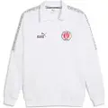 Puma FC St. Pauli KING Drill Top Men, Sport, White/Espresso Brown, S