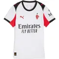 Puma AC Milan 25/26 Away Jersey Women, Sport, White/Red, XXS