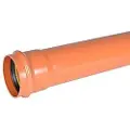 Wavin PVC-kloakrør 200x1000mm SN8 - enkeltlagsrør, EN1401. Wavin