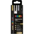 Posca marker sæt PC-3M 4 ass. farver g-s-s-h