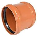 Wavin 400 mm PVC-kloakskydemuffe