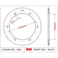 Rk 3214 428 Bakre Tannhjul