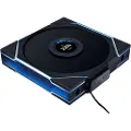 Lian Li UNI FAN TL-LCD Wireless Reverse 140 Black - Kabinettvifte - 140mm - Svart med RGB LED-lys - 30 dBA