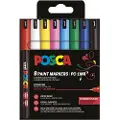 Posca marker sæt PC-1MR 8 ass. std. farver