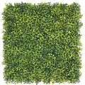 Wellhome Kunstig Vertikalt Hekkpanel For Innendørs Og Utendørs Dekor Moderne Design Med Grønne Blader 100x100cm
