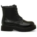 Mustang Kids for girl. 48088 Martin ankle boots black (38), Flat, 1 to 3 cm, Zip, Casual, children's fashion