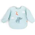 Done by Deer Bib med ermet Playground Blue