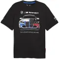 Puma BMW M Motorsport Bold Graphic Tee Men, Clothing, Black, L