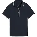 Puma CLOUDSPUN Bridges Short Sleeve Golf Polo Women, Clothing, Deep Navy, L