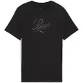 Puma Essentials Script Tee Youth, Clothing, Black, 7-8Y