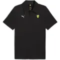 Puma Scuderia Ferrari Sportswear CLOUDSPUN Polo Men, Clothing, Black, L