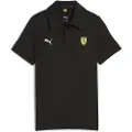 Puma Scuderia Ferrari Sportswear Polo Youth, Clothing, Black, 6-7Y
