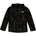 Quiksilver High In The Hood Printed Kids Jakke svart