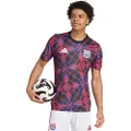 Adidas Olympique Lyonnais 25/26 Før Kamp Kortarmet T-skjorte