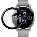 IMAK Full Coverage Garmin Venu 2 Plus Skjermbeskytter - Svart