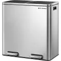CALICOSY avfallsbeholder Avfallsbeholder, dobbel 2x 24L sorteringsbeholder