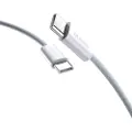 Dudao USB-C-kabel med strømforsyning 30 W 1 m - lyseblå