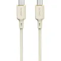 Dudao L7SCC USB-C til USB-C kabel 100W 1m Beige