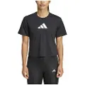 Adidas Train Essentials Big Logo Performance Kortarmet T-skjorte