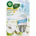 Air Wick Fresh Cotton elektrisk luftfrisker 19 ml maskin + refill
