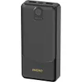 Dudao Powerbank 20000mAh 10W med 2XUSB og lading via USB-C - Svart