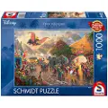 Schmidt Puslespill Disney Dumbo, 1000 brikker, Schmidt