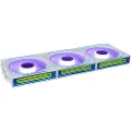 Lian Li UNI FAN SL INF Wireless Reverse 3 pack White - 120mm fan - White with RGB-light - 32 dBA