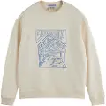 Scotch & Soda Chest Logo Collegegenser