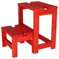 Wellhome 2-trinns Stigekrakk I Treverk 32x23x40 Cm