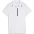 Puma CLOUDSPUN Bridges Short Sleeve Golf Polo Women, Clothing, White Glow, L