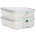 Denox Gastronorm 1/2 H65 Mm Oppbevaringsboks 4l 2 Enheter
