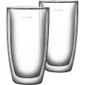 Lamart LT9011, Gjennomsiktig, Borosilikatglass, Rund, 2 stykker, Klar, 380 ml