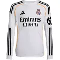 Adidas Real Madrid 25/26 Hjem Junior Langarmet T-skjorte