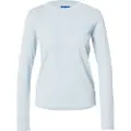 Hugo Blue Daliria Blue Langarmet T-skjorte