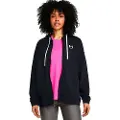 Under Armour Rival Terry Oversized Genser Med Hel Glidelås