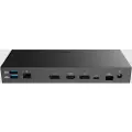 Acer Thunderbolt 4 Dock T34 (ADK360) - Dokkingstasjon - Thunderbolt 4 - HDMI, 2 x DP, Thunderbolt 4 - 1GbE, 2.5GbE - 135 watt