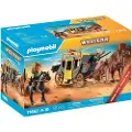 Playmobil Spill For Bygging Av Stagecoach I Ville Vesten