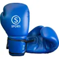 Sporti France 6oz Lær Kunstige Boksehansker