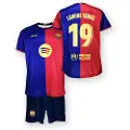 FC Barcelona 24/25 27 Lamine Yamal Hjem Juniorsett