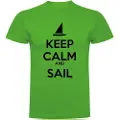 Kruskis Keep Calm And Sail Kortarmet T-skjorte
