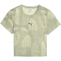 Puma DARE TO All Over Print Baby Tee Women, Clothing, Lux Army, L