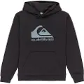 Quiksilver Comp Logo Kids Hettegenser svart