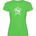 Kruskis Sea Turtle Tribal Kvinners T-skjorte Med Korte Ermer